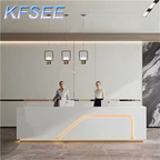 400usd 150cm length Beauty Kfsee Reception Table Desk