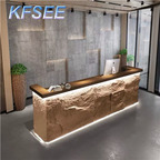 400usd 160cm length Fashion Hotel Kfsee Reception Counter