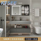 250usd 120cm length ins Wonderful Kfsee Bathroom Cabinet