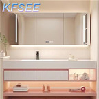 350usd 100cm length ins Heart Kfsee Bathroom Cabinet
