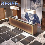 400usd 160cm length Kfsee Office Reception Table Cashier