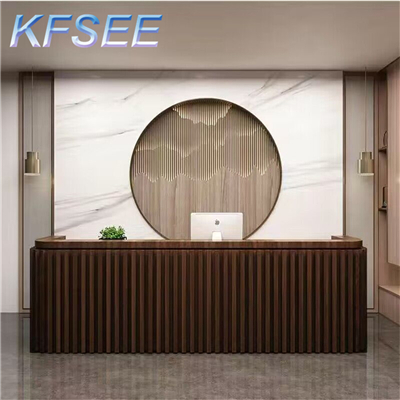350usd 160cm length Beauty Kfsee Office Reception Table Counter