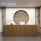 350usd 160cm length Beauty Kfsee Office Reception Table Counter