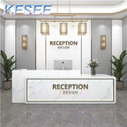 250usd 120cm length Beauty Kfsee Office Reception Counter