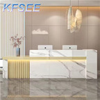 300usd 180cm length Office Busy Kfsee Office Reception Counter