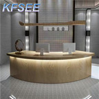 500usd 180cm length Kfsee Office Reception Desk Counter