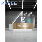 400usd 160cm length Pure Kfsee Reception Desk Counter