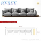 900usd 350cm length Home Kfsee Sofa Furniture