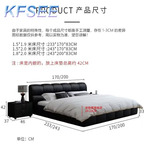 600usd 180*200cm Europe ins Kfsee Bedroom Bed