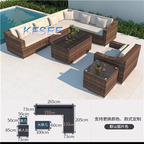 650usd Super Pool Side Kfsee Rattan Furniture