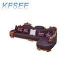 3500USD Kfsee Zingana Wood Sofa Furniture