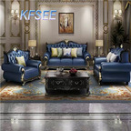 2300usd 1+2+3 Kfsee Solid Wood Sofa Furniture