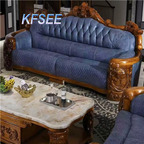 2500usd three seat Kfsee Zingana Wood Sofa Furniture