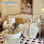 550usd 200cm length American Style Kfsee Solid Wood Sofa
