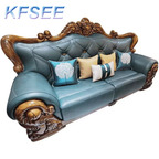 4500usd three people Kfsee Zingana Wood Sofa Furniture