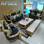 8000usd 1+2+3 Kfsee Solid Wood Sofa Furniture