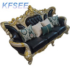 3800usd three seat Kfsee Solid Wood Sofa Furniture