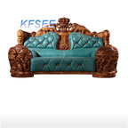 4000usd two seat Kfsee Zingana Wood Sofa Furniture