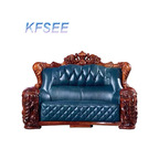 2000usd two seat Kfsee Zingana Wood Sofa Furniture