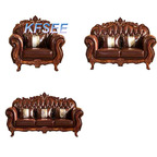 1300usd 1+2+3 Kfsee Soild Wood Sofa Furniture