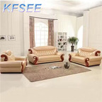 1500usd 1+2+3 Kfsee Soild Wood Sofa Furniture