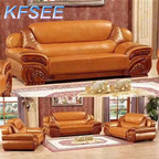 1000usd 1+2+3 Kfsee Soild Wood Sofa Furniture