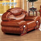 1000usd 1+2+3 Kfsee Soild Wood Sofa Furniture
