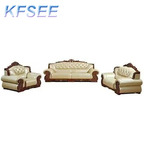 1500usd 1+2+3 Kfsee Soild Wood Sofa Furniture