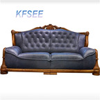 4000usd three seat Kfsee Zingana Wood Sofa