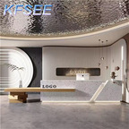 650usd 260cm length Hotel Kfsee Reception Desk