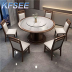 800usd 130cm with chair Kfsee Zingana Wood Dining Table