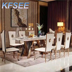 1100usd with 6 chair 180*90cm Kfsee Dining Table