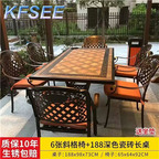 800usd with chair Barbecue Outdoor Kfsee Dining Table