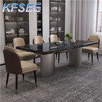 700usd 200cm length Kfsee Marble Dining Table