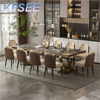 700usd 200cm length Kfsee Marble Dining Table