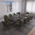 700usd 200cm length Europe Kfsee Marble Dining Table