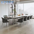 1000usd 200cm length Europe Kfsee Marble Dining Table