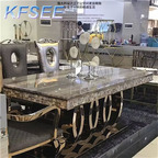 700usd 200cm length Kfsee Marble Dining Table