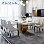 700usd 200cm length Kfsee Marble Dining Table