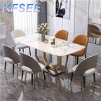 800usd 200cm length Kfsee Marble Dining Table