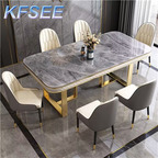 500usd 200cm length Kfsee Marble Dining Table