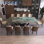 700usd 200cm length Kfsee Marble Dining Table