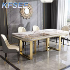 500usd 200cm length Kfsee Marble Dining Table
