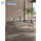 600usd 200cm length Kfsee Marble Dining Table