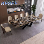 700usd 200cm length Kfsee Marble Dining Table