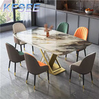 700usd 200cm length Kfsee Marble Dining Table