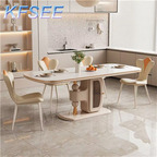 800usd 200cm length Kfsee Marble Dining Table