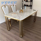 700usd 200cm length Kfsee Marble Dining Table