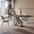 700usd 180cm length Kfsee Marble Dining Table
