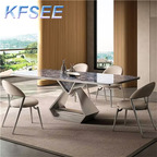 800usd 180cm length Kfsee Marble Dining Table